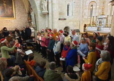 Concert de Noël 2022 Eglise de Murviel-Lès-Montpellier chorale