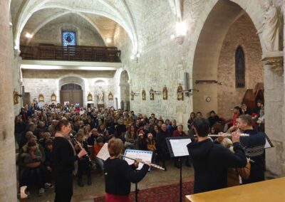 Concert de Noël 2022 Eglise de Murviel-Lès-Montpellier clarinette et flûtes traversières